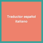 Traductor español italiano (1)