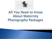 Know about Maternity Photography Packages