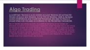 Algo Trading