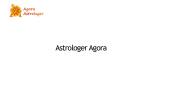 Astrologer Agora