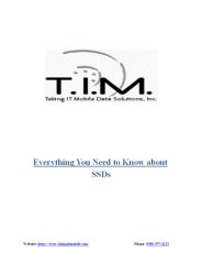 Everything You Need to Know about SSDs
