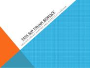 Tata SIP Trunk Service-Solution Provider | Call: 9036000187