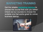 Marketing Training