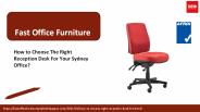 Office Reception Desks Melbourne