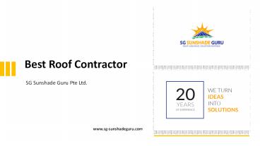 How to Choose a best Convenient Metal Roof Company