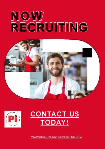Restaurant Recruitment in Connecticut