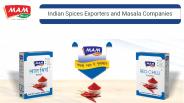 Indian Spices Exporters and Masala Companies
