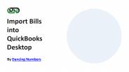 Import Bills into QuickBooks Desktop