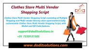 Readymade Best Clothes Store Multi Vendor Script
