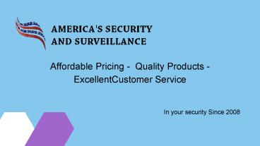 security surveillance system