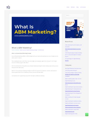 https://alokbadatia.com/what-is-account-based-marketing/