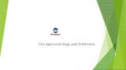 GSA Approved Mugs and Drinkware