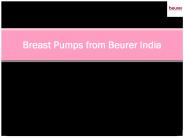 Beurer Breast feeding pump