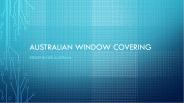 Roller blinds australia