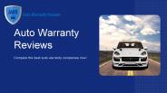Auto Warranty Companies