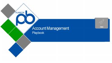 Company Expert - Account Management Playbook