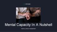 What is Mental Capacity?