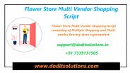 Best Readymade Flower Store Multi Vendor Script