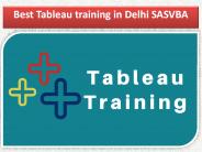 Best Tableau training in Delhi SASVBA