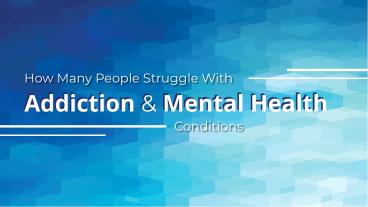 Dual Diagnosis Treatment Programs