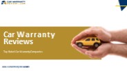 Extended Auto Warranty Companies