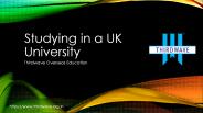 Studying in a UK University