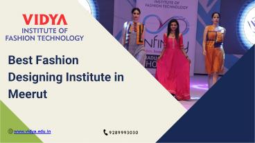 Fashion Designing in Meerut | Fashion Technology College | Mass Communications Colleges