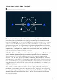 what are cross-chain swaps