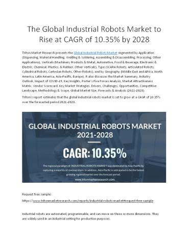 Global Industrial Robots Market | Growth, Analysis