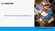 All You Need To Know About Software 2.0
