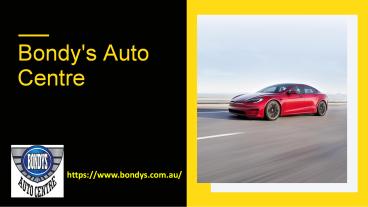 Best Mechanical Repairs In Jamisontown - Bondy's Auto Centre