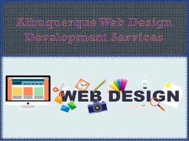 Albuquerque Web Design Development Services