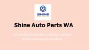 Car Parts In Perth