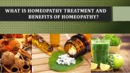 What Is Homeopathy Treatment and Benefits of Homeopathy