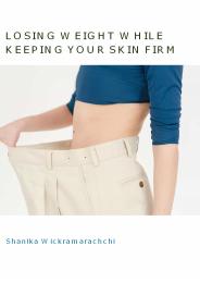 Losing Weight While Keeping Your Skin Firm - PDF eBook Book Free Download