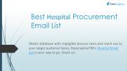 Best Hospital Purchasing Department List Provider