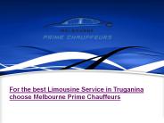 Best Limousine Service in Truganina