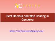 Best Domain and Web Hosting in Canberra