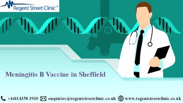 Meningitis B Vaccine in Sheffield