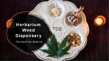 Herbarium Weed Dispensary Collection