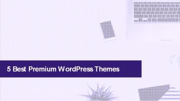 Best selling premium WordPress themes