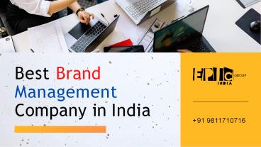 Best Brand Management Company in India