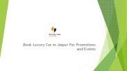 Luxury Car Hire For Airport Transfer