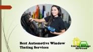 How To Get The Best Automotive Window Tinting Service In Indiana?