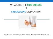 What Are The Most Common Side Effects Of EXEMESTANE?