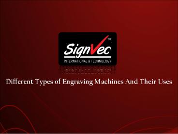 Engraving Materials Supplier