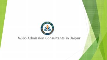 MBBS Admission Consultancy