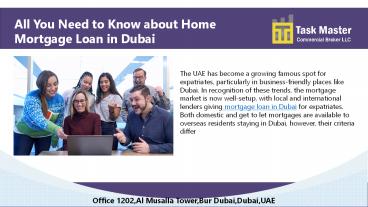 All You Need to Know about Home Mortgage Loan in Dubai