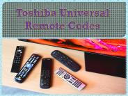 Toshiba Universal - Remote Codes