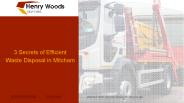 3 Secrets of Efficient Waste Disposal in Mitcham